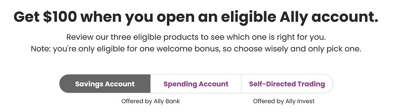 Ally Bank Bonus