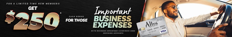 altra federal credit union business checking bonus