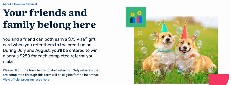 Arsenal Credit Union Referral Bonus