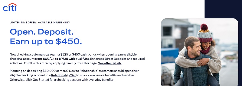 Citi Checking Bonus