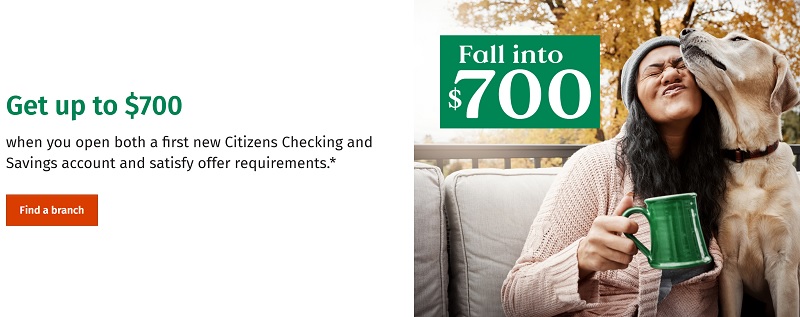 Citizens Bank Checking Bonus