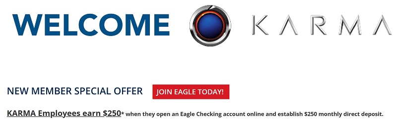 Eagle Community Credit Union Checking Bonus