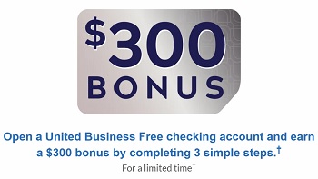 first united bank business checking bonus