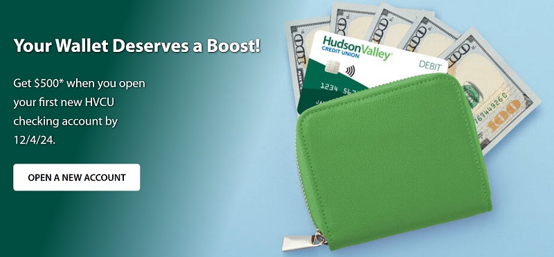 Hudson Valley Federal Credit Union Checking Bonus